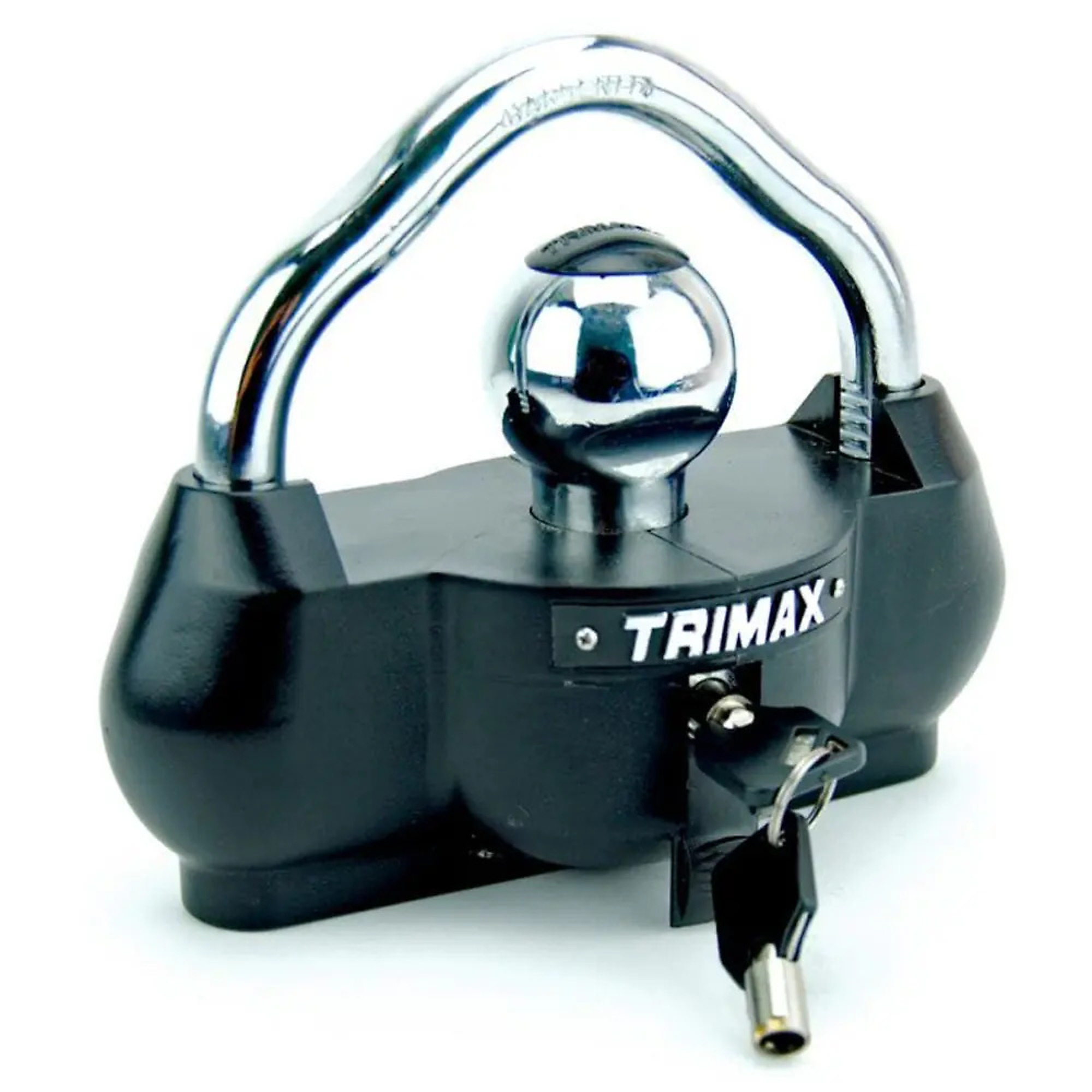 Trimax Deluxe Universal Coupler Lock — Keyed Alike, Fits 1-7/8in. to 2-5/16in. Couplers, 4.5in. Shackle Width, Model# UMAX-100-KA
